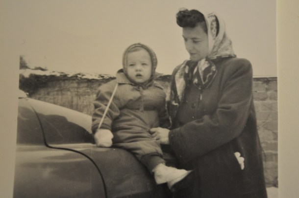 me and mom 1954
