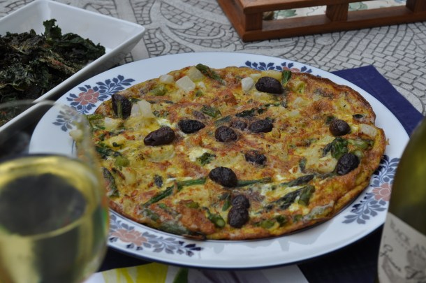 garden bees and sole dinner 105