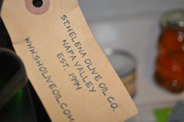 my "local" olive oil