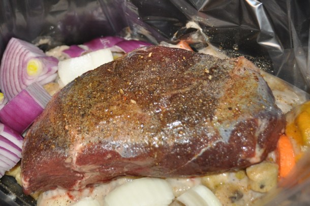 venison roast and va malbec 003