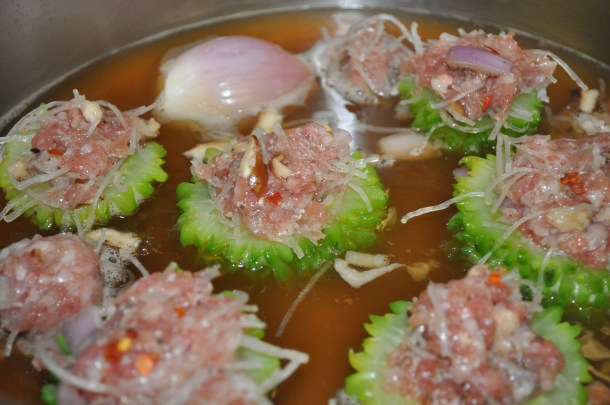 bitter melon soup 011