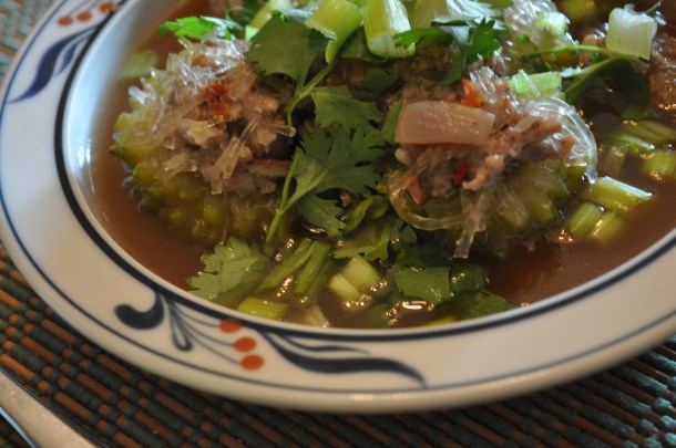 bitter melon soup 013